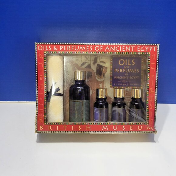 Vintage Oils and Perfumes of Ancient Egypt in British Museum Gift Box - Picture 1 of 10